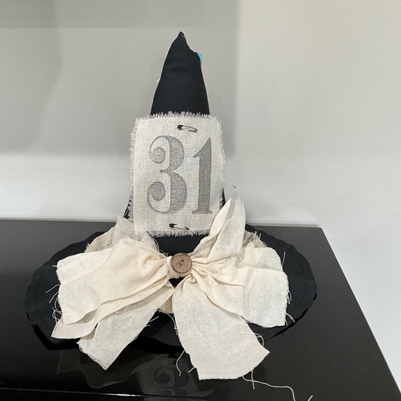 Halloween “ 31st “ Handmade Witch Hat - Picture 1 of 2